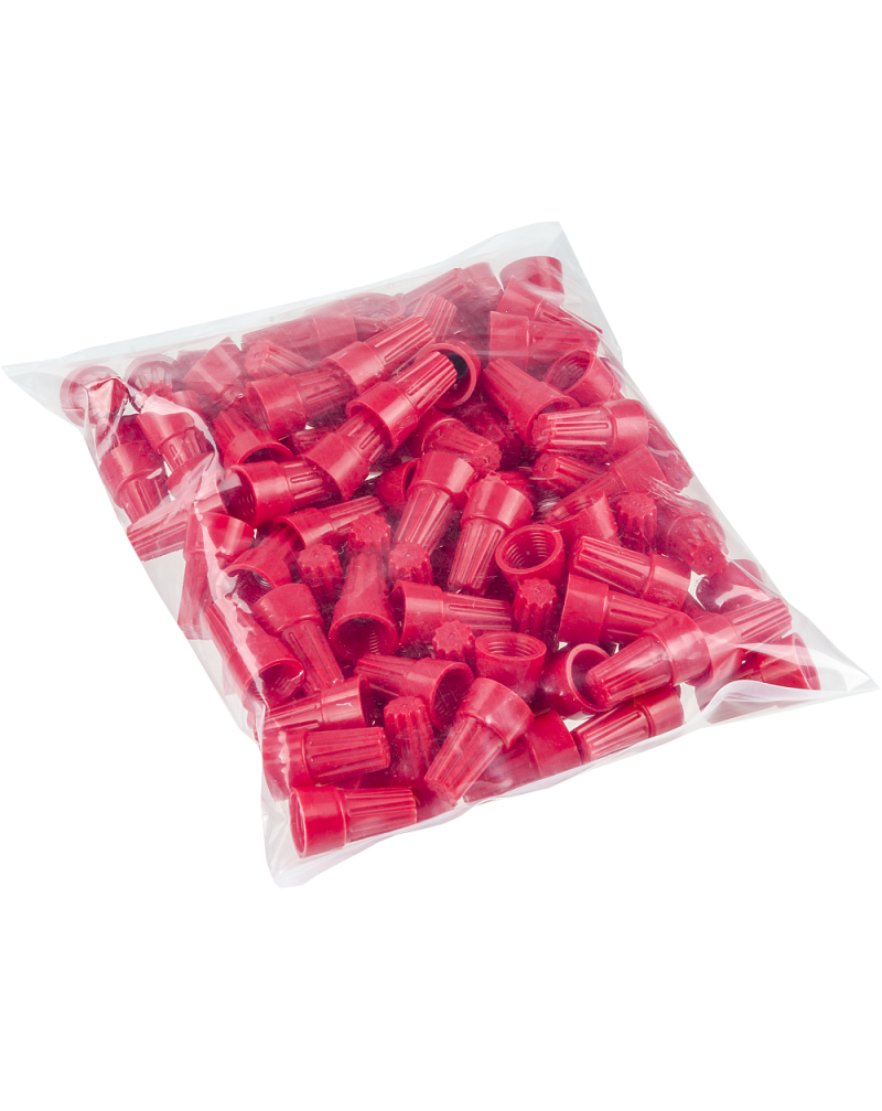 Wire Connector / 22~10AWG / 100pcs / (Red)