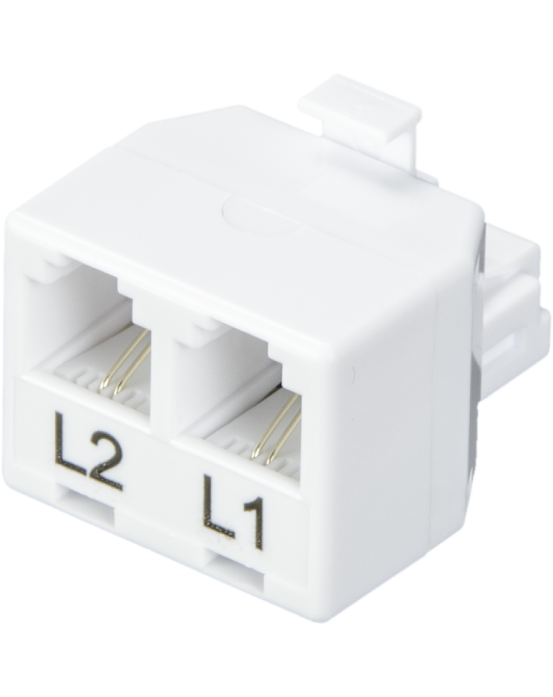 RJ15 Adapter – 2 port