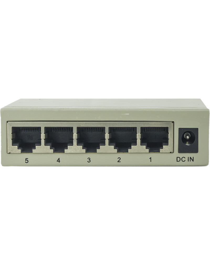 5 Port 10/100Base-TX with 4 Port PoE Switch