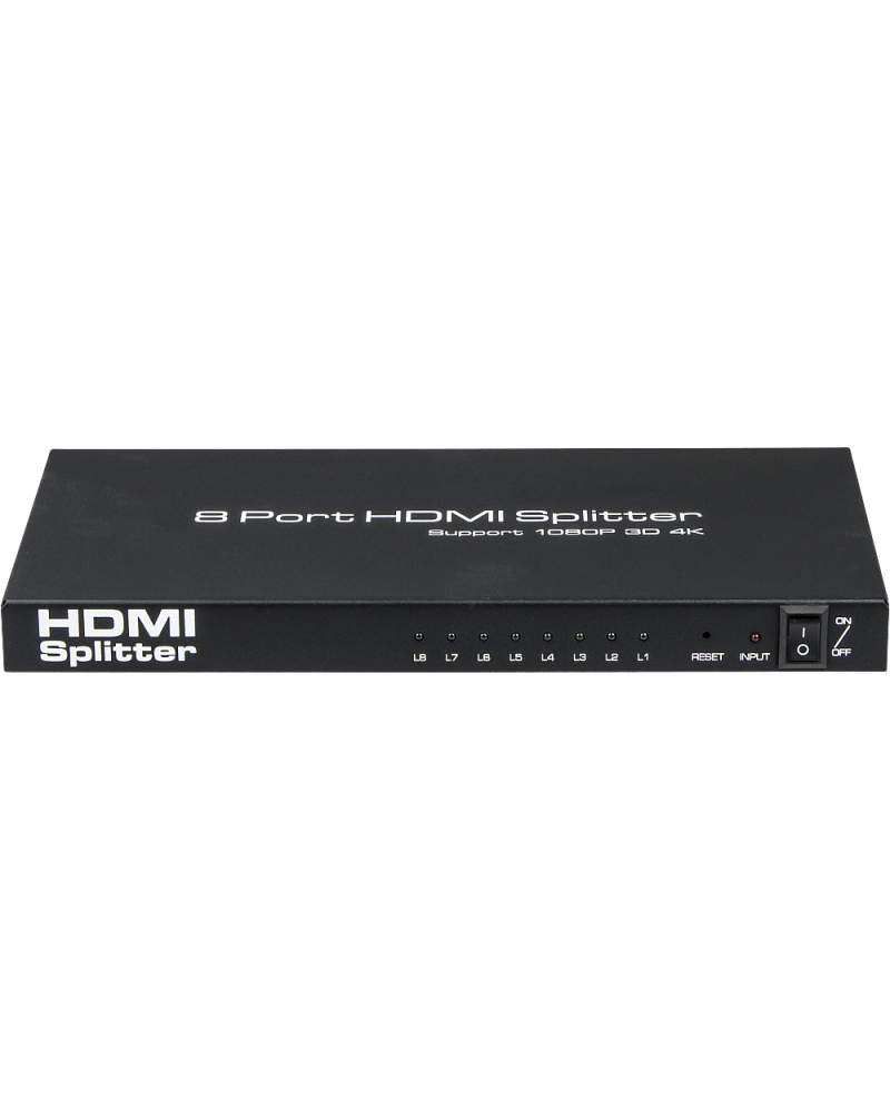 1 in 8 out HDMI Splitter