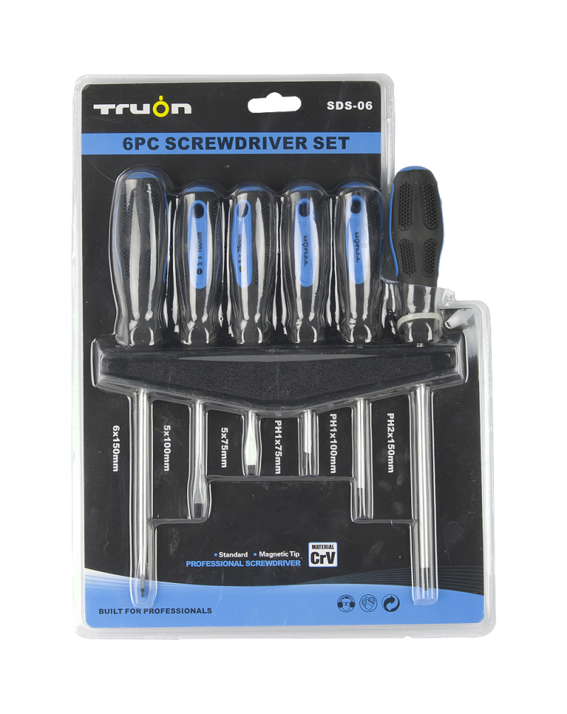 6 Piece Screw Driver Set