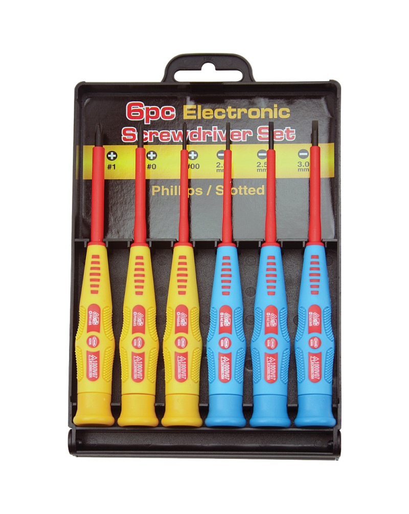 6-Piece Insulated Precision Screwdriver Set