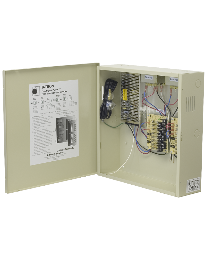 DC 12V 16CH Dual 1A Fused Breaker Power Distributors B-Tron / 1A/Ch