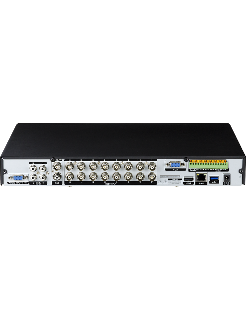 PVT-4M Series | 16 Channel 4MP/1080P Penta-brid(TVI / AHD / CVI / IP / 960H) DVR System, 2 x SATA