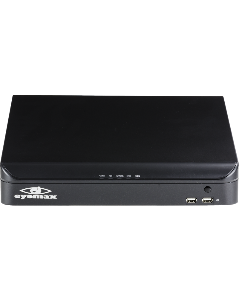 Magic U 4K Series | 8CH Octa-brid DVR System, All-channel 4K Recording, 2 HDD slots, eSATA, 4CH Audio